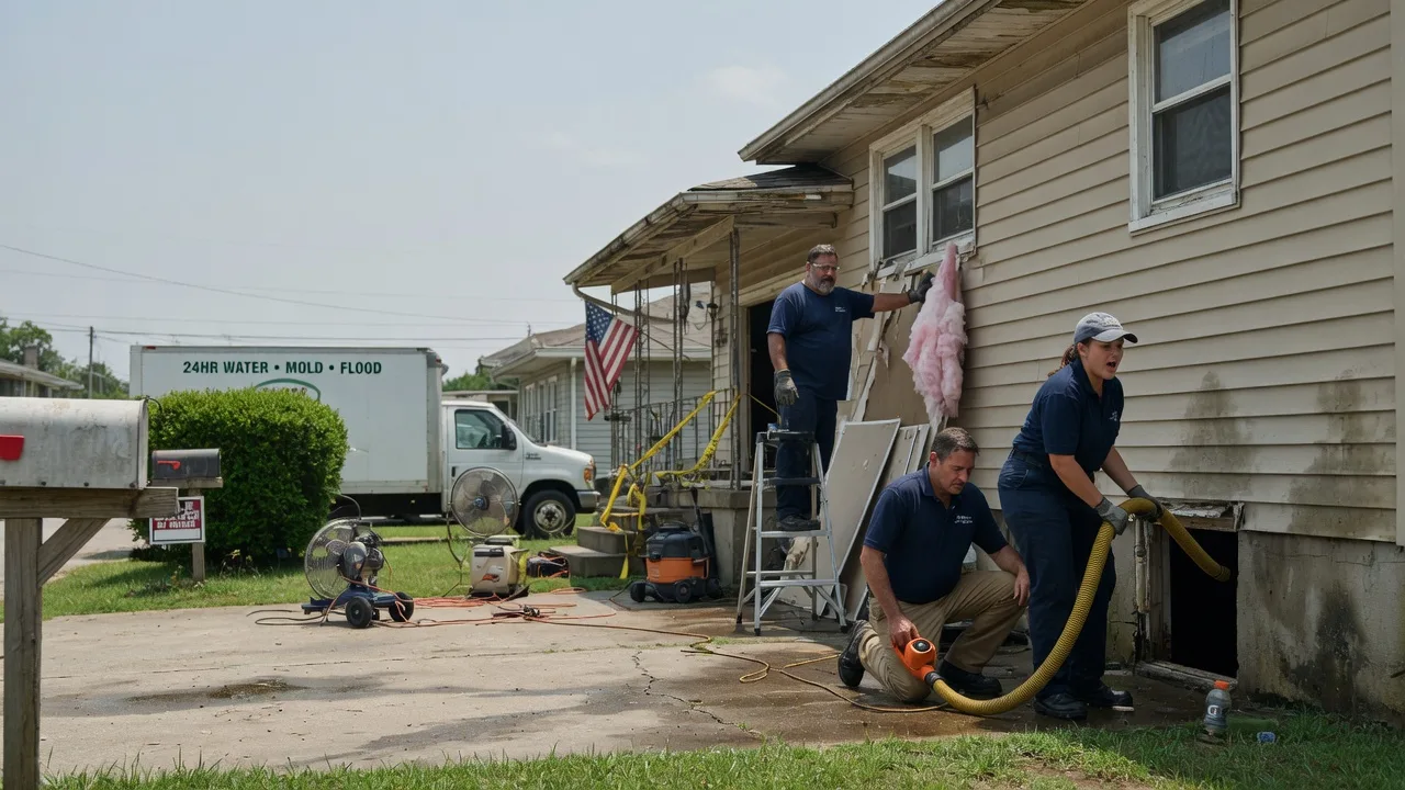 Water Damage Repair in Reading, KS near me